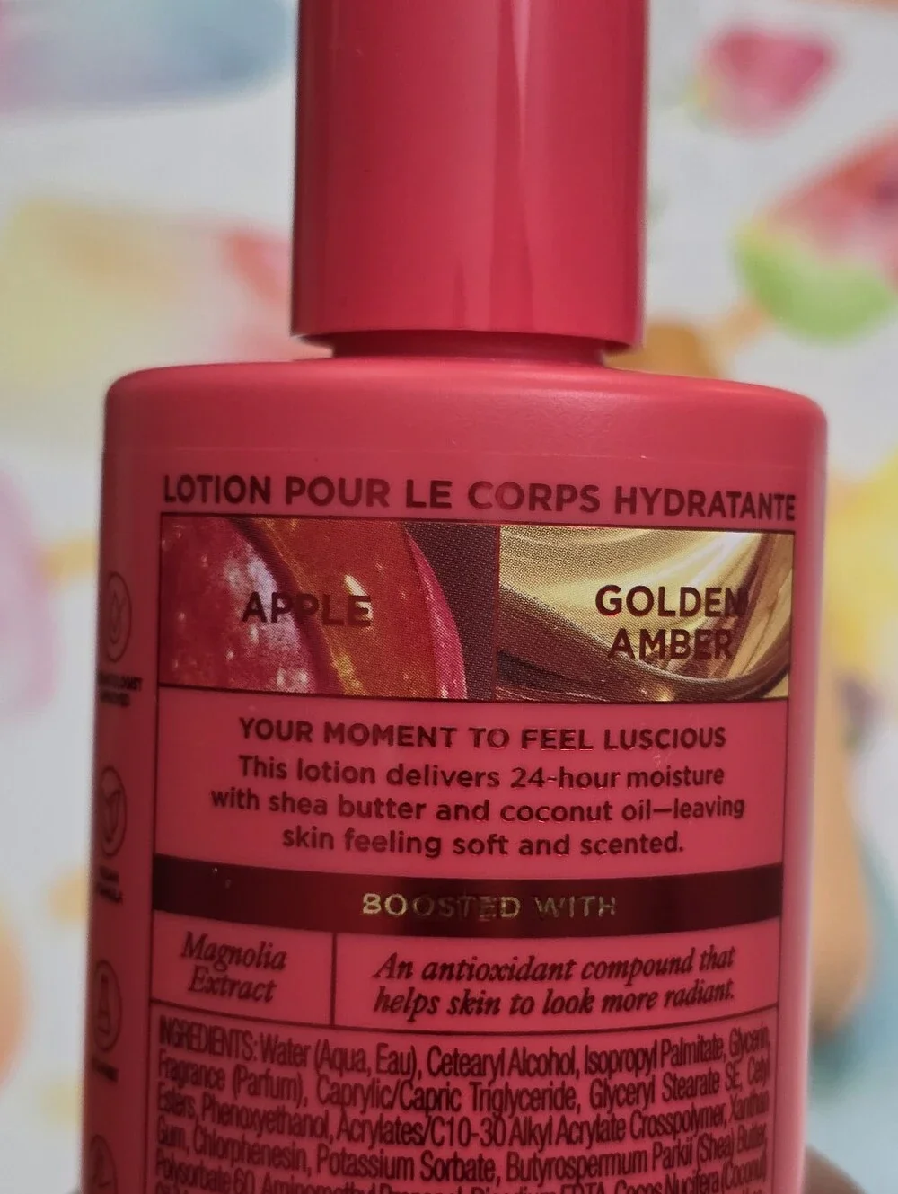 Victoria's Secret Hydrating Body Lotions in Red, Beige, Purple, Peach 4pc NEW